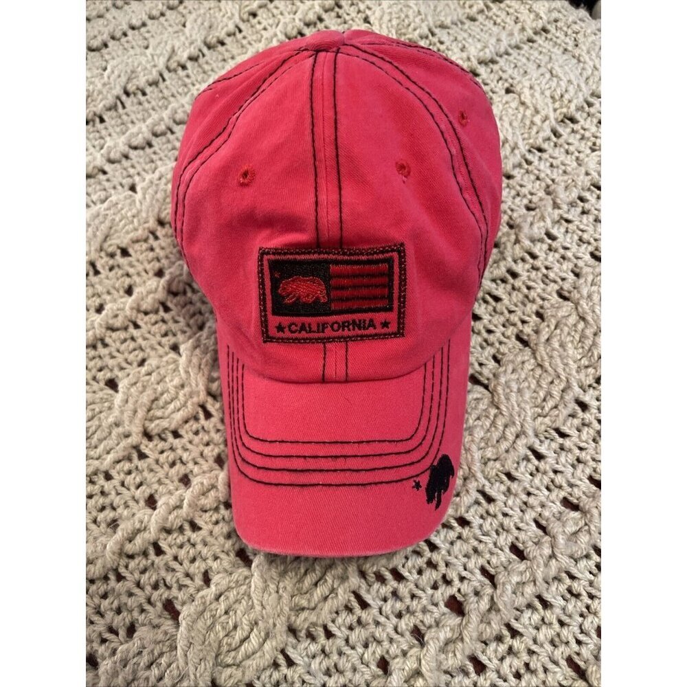 Baseball Cap Fashion Casual Dad Hat Trucker Hats California Republic CALI Bear